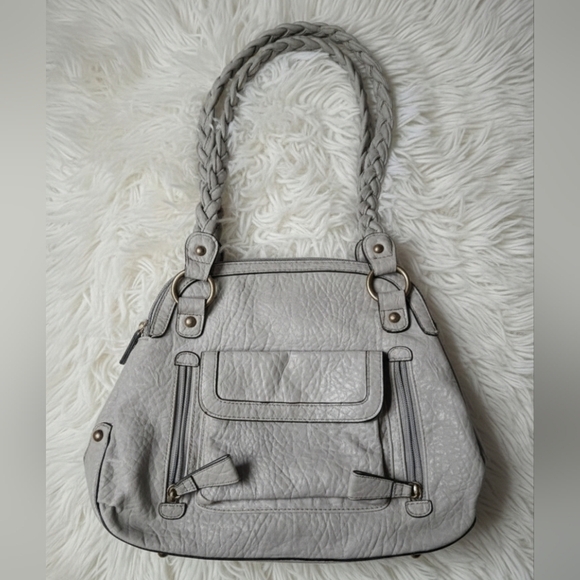Handbags - Elegant Gray Women's Handbag
